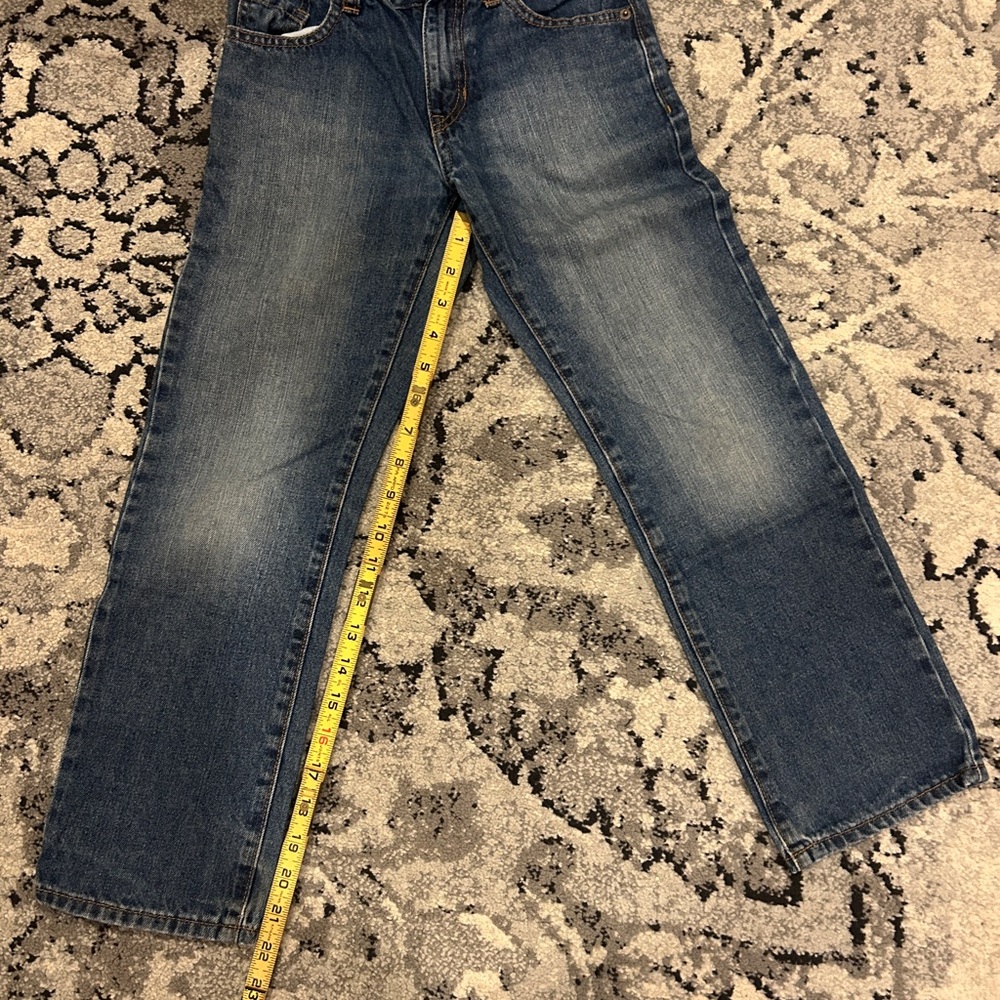 Place Men's Straight Blue Jeans